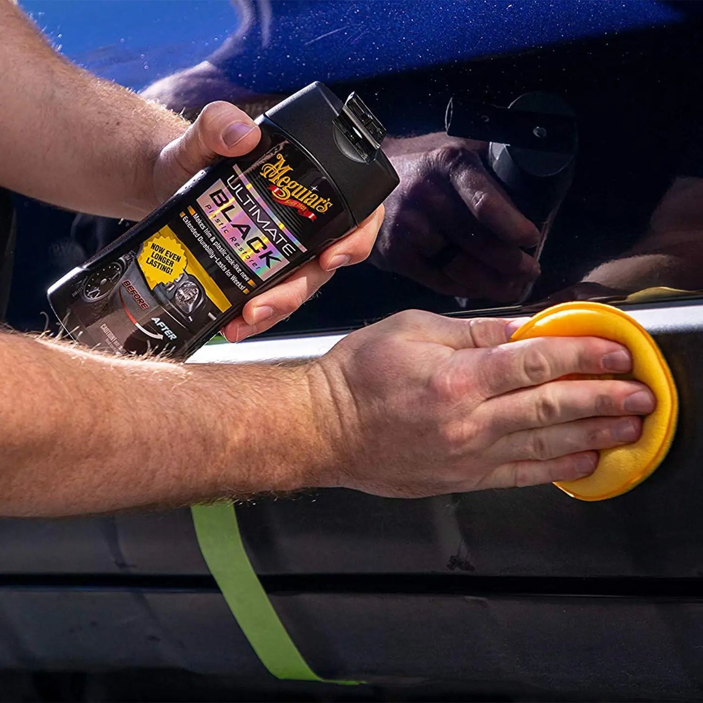 Dressing Plastice Exterioare Meguiar's Ultimate Black, 355ml