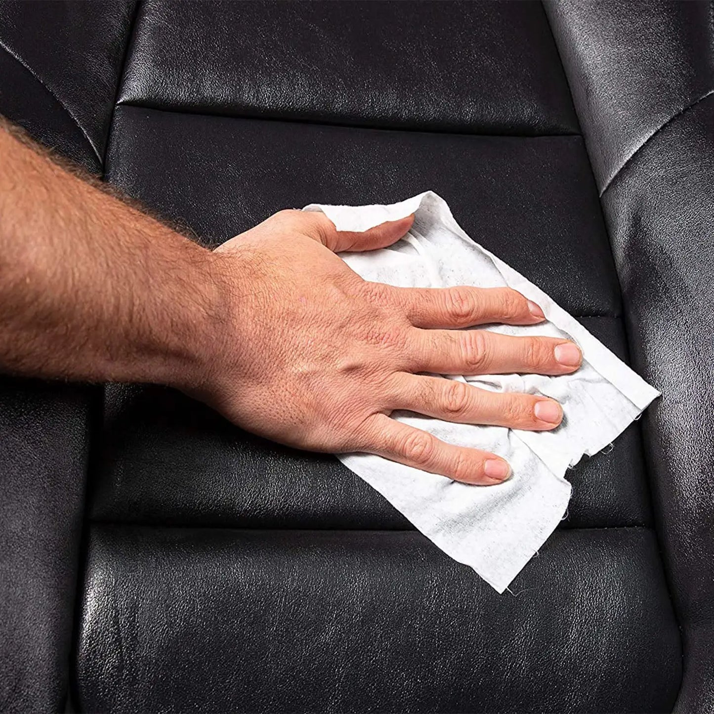 Servetele Intretinere Piele Meguiar's Gold Class Rich Leather Wipes, 30 buc