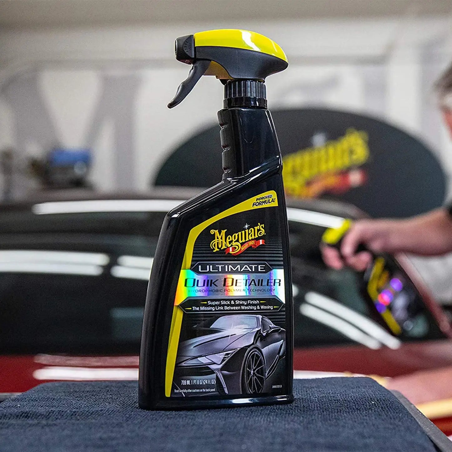 Средство для быстрого ухода за кузовом авто Meguiar's Ultimate Quik Detailer, 709мл