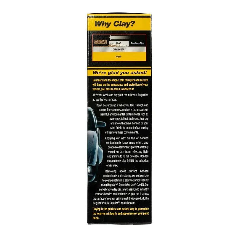 Kit Argila Decontaminare Vopsea Meguiar's Smooth Surface Clay Kit