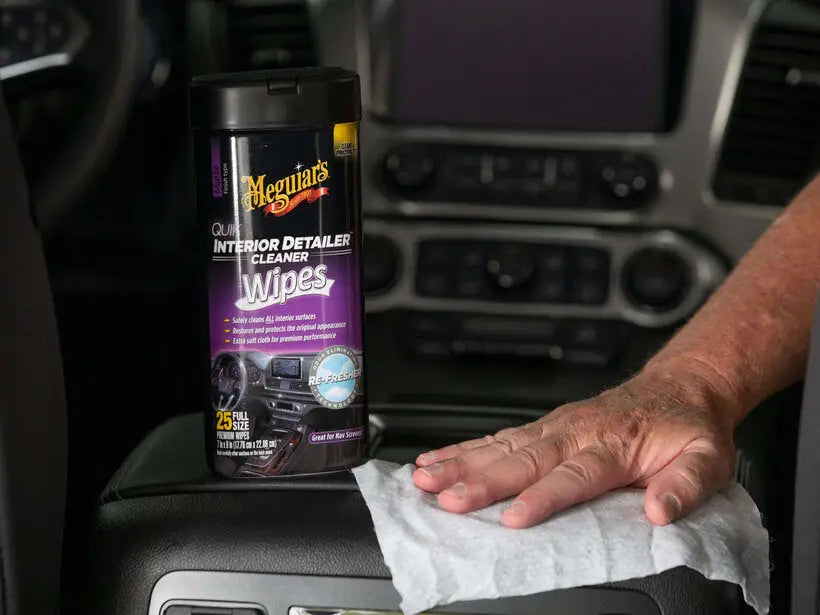 Servetele Curatare Interior Meguiar's Quik Interior Detailer Cleaner, 30 buc