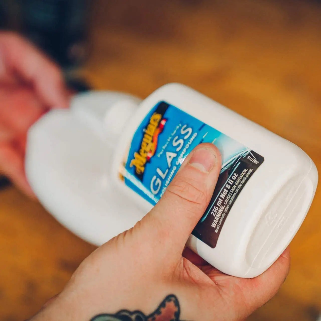 Polish Sticla Meguiar's Perfect Clarity Glass Polishing Compound, 235 ml