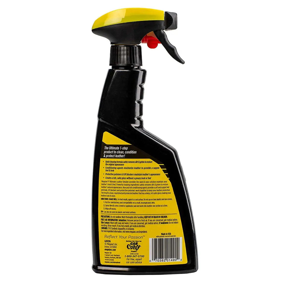 Solutie Curatare si Hidratare Piele Meguiar's Ultimate Leather Detailer, 473ml