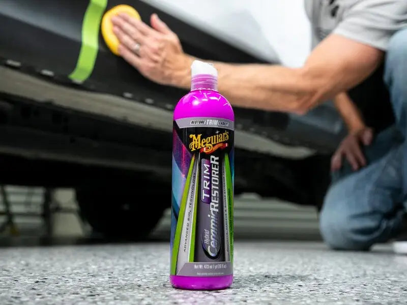 Dressing Plastice Exterioare Meguiar's Hybrid Ceramic Trim Restorer, 473ml