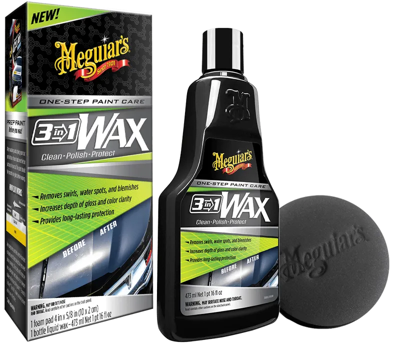 Ceara 3 in 1 Meguiar’s Wax 3-in-1, 473ml