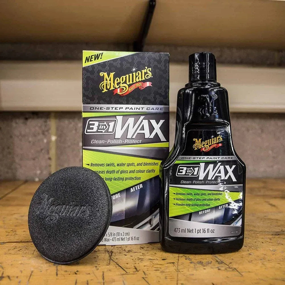 Ceara 3 in 1 Meguiar’s Wax 3-in-1, 473ml