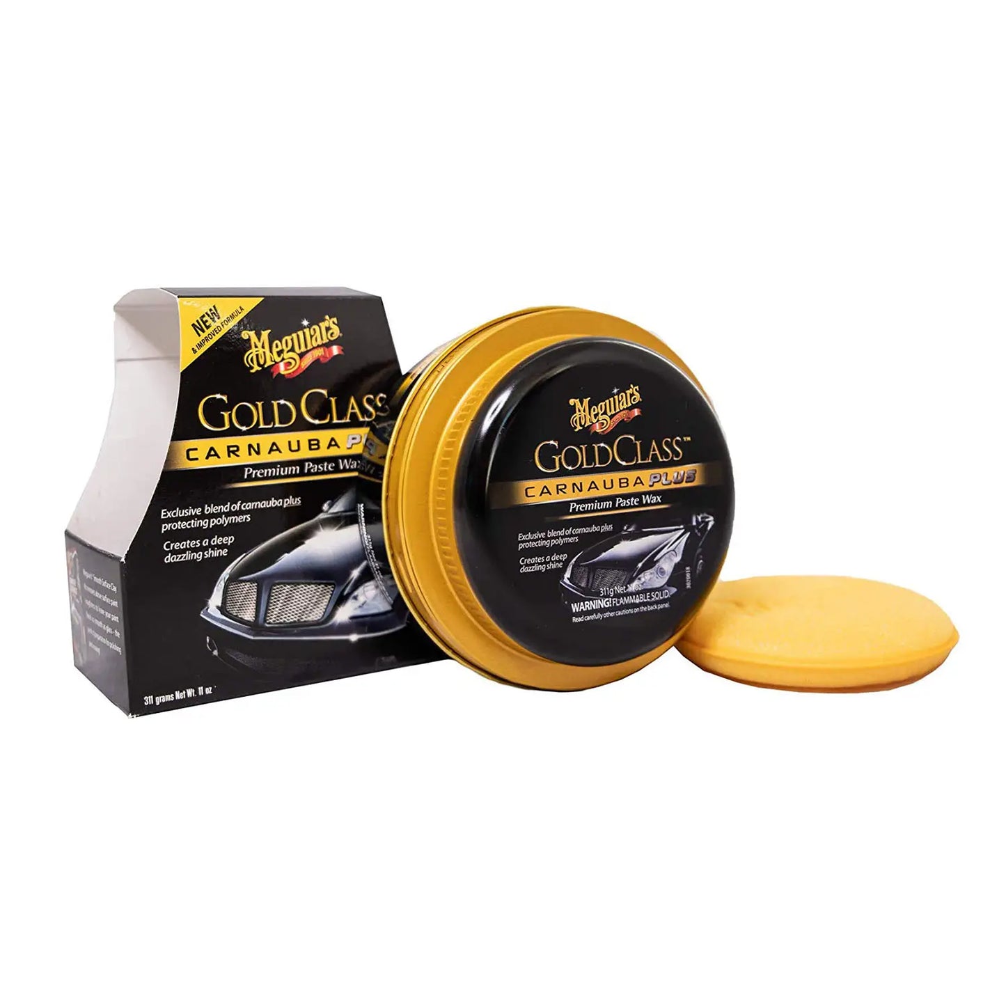 Ceara Auto Meguiar's Gold Class Carnauba Plus Paste Wax, 311gr