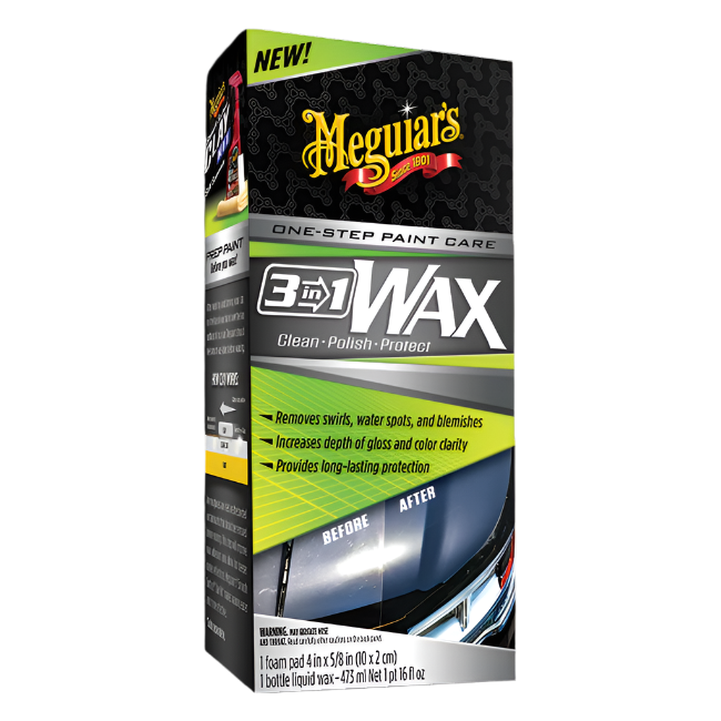 Ceara 3 in 1 Meguiar’s Wax 3-in-1, 473ml