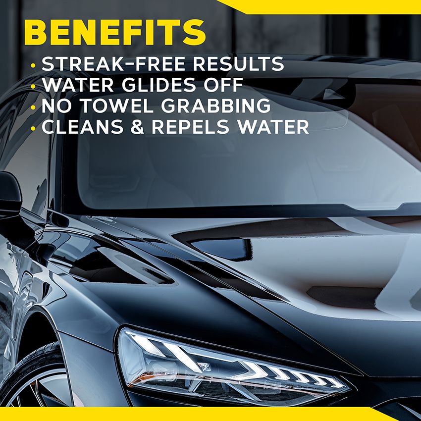Meguiar's Ultimate Glass Cleaner & Water Repellant, 473ml