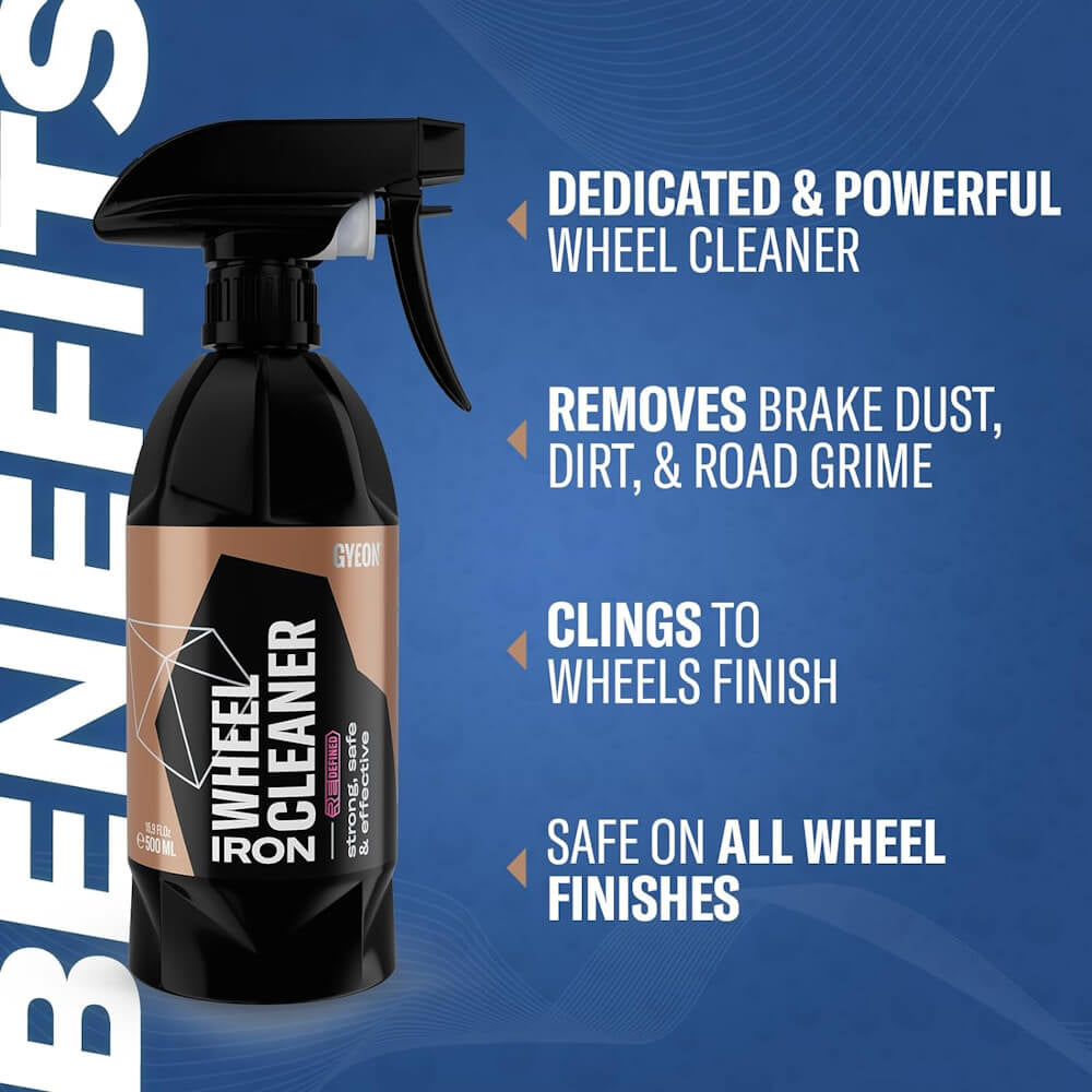 Solutie curatare jante reactiva Gyeon Q²M Iron Wheel Cleaner