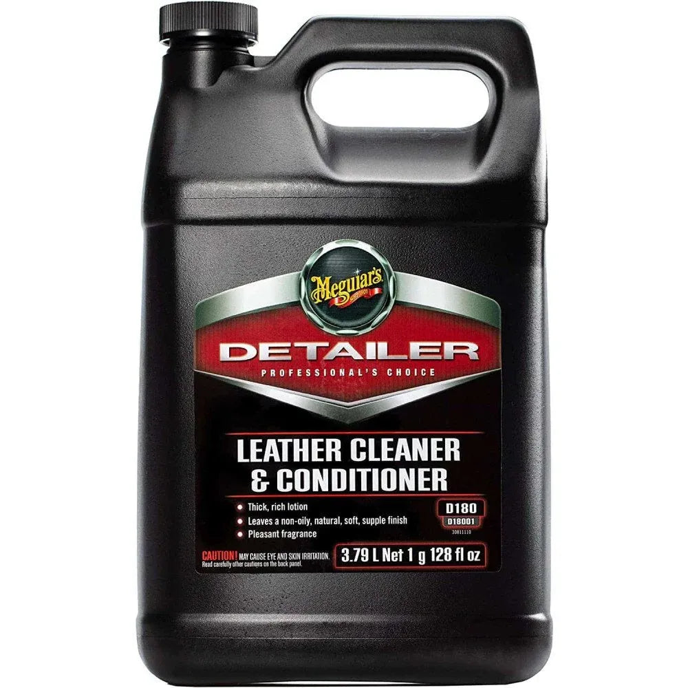 Solutie Curatare si Intretinere Piele Meguiar's Leather Cleaner and Conditioner, 3.78L