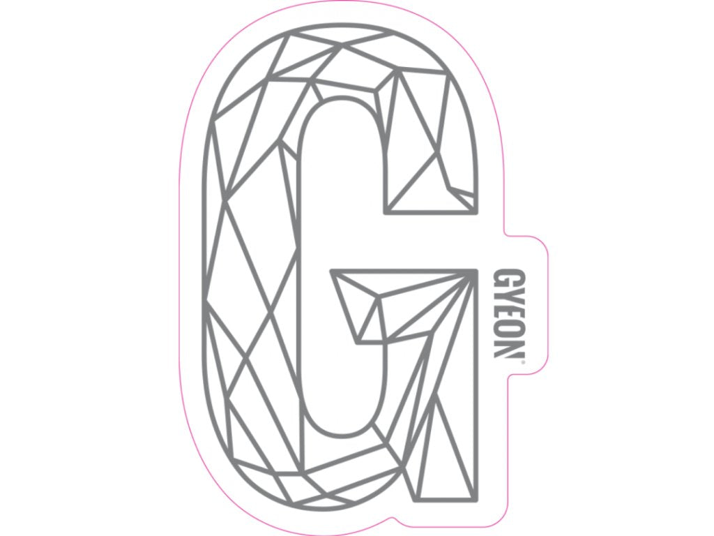 Gyeon G Sticker Silver 200x131,3mm