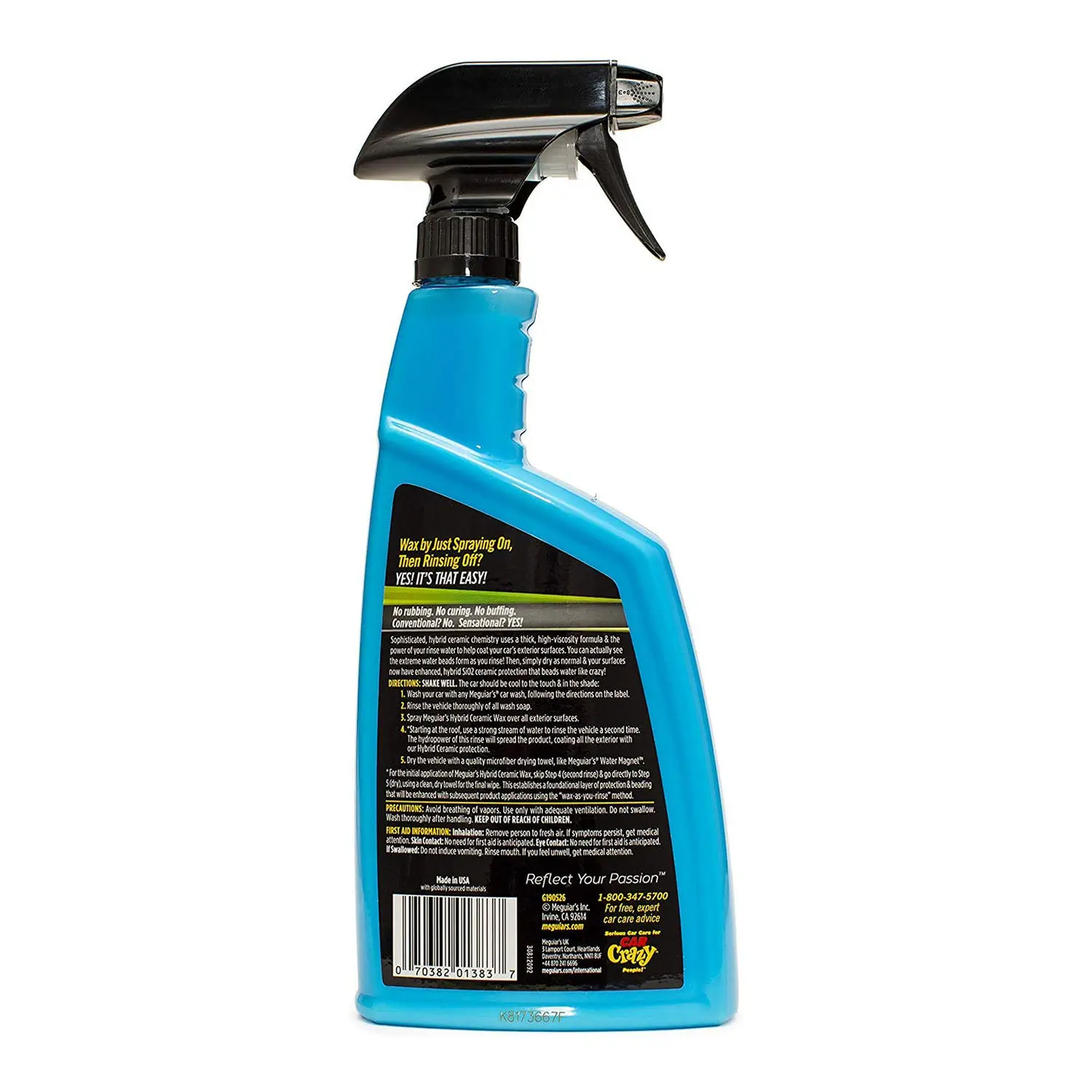 Ceara lichida Meguiar's Hybrid Ceramic Wax, 768ml