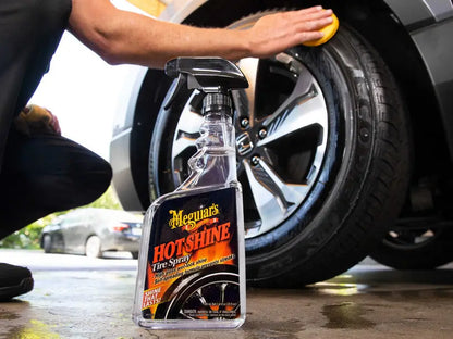 Dressing Anvelope Meguiar's Hot Shine Tyre Spray, 709ml