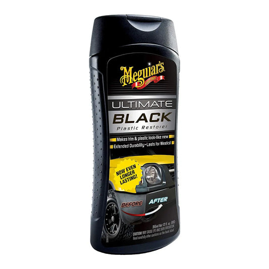 Dressing Plastice Exterioare Meguiar's Ultimate Black, 355ml