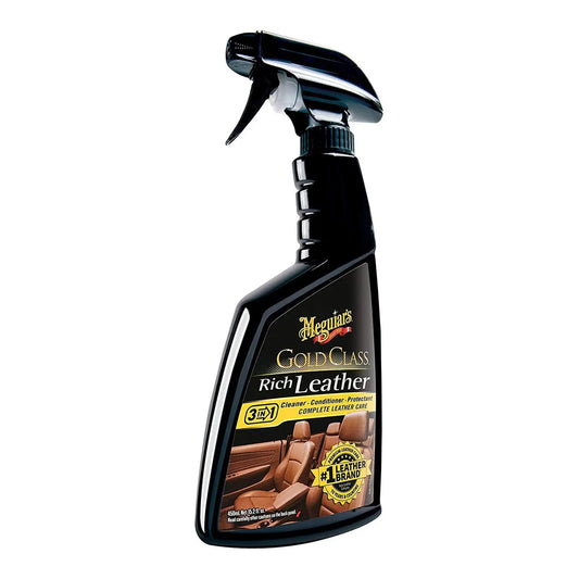 Solutie Curatare si Intretinere Piele Meguiar's Gold Class Rich Leather, 450ml