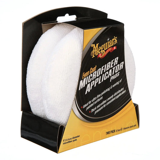 Set Aplicatoare Microfibra Meguiar's Even Coat Microfiber Applicator Pads, 2 buc