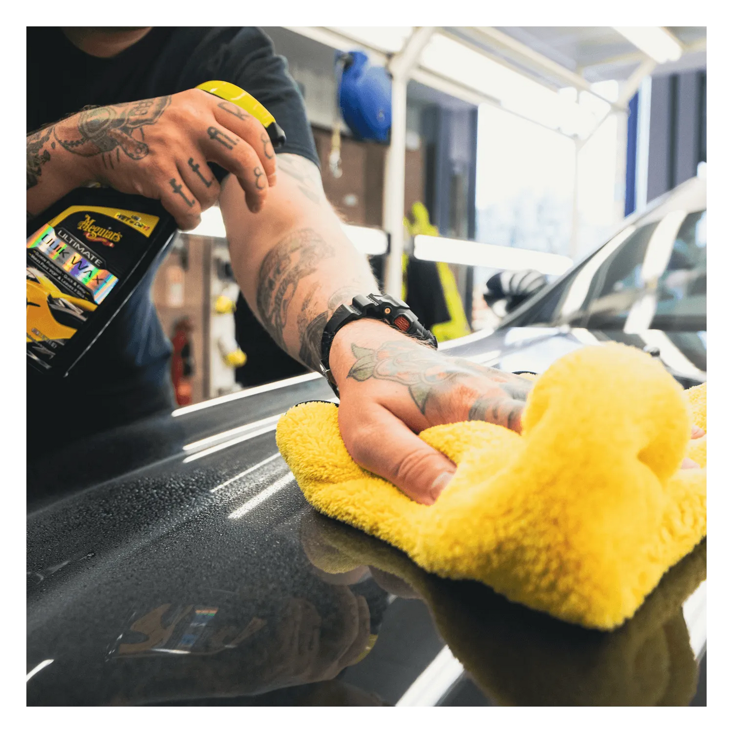 Ceara Auto Lichida Meguiar's Ultimate Quik Wax, 473ml