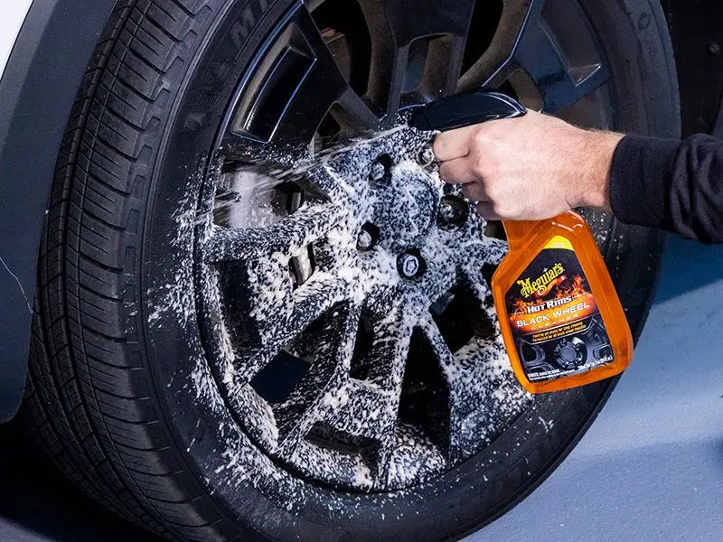 Solutie Curatare Jante Meguiar's Hot Rims Black Wheel Cleaner, 709ml