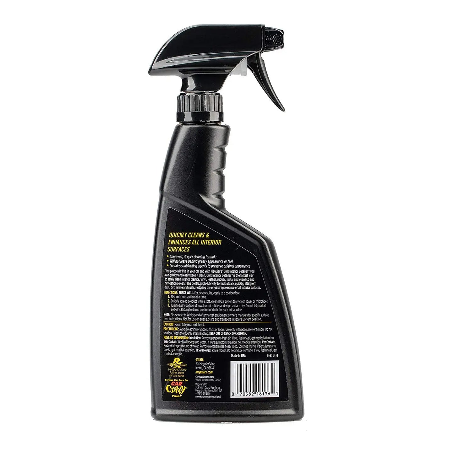 Solutie Curatare Plastice Meguiar's Quik Interior Detailer Cleaner, 473ml