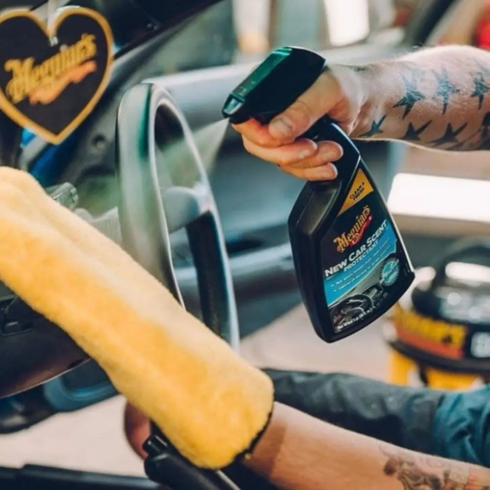 Dressing Plastice Meguiar's New Car Scent Protectant, 473ml