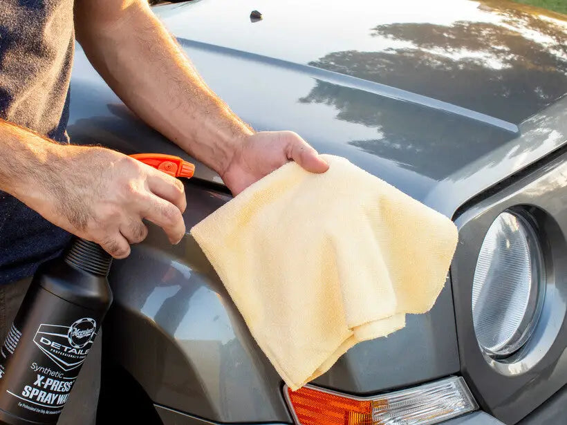 Set Prosoape Auto Meguiar's Supreme Shine Microfiber Towels, 40 x 60cm, 3 buc