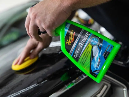 Набор для очистки кузова с эффектом керамики Meguiar's Hybrid Ceramic Quik Clay Kit