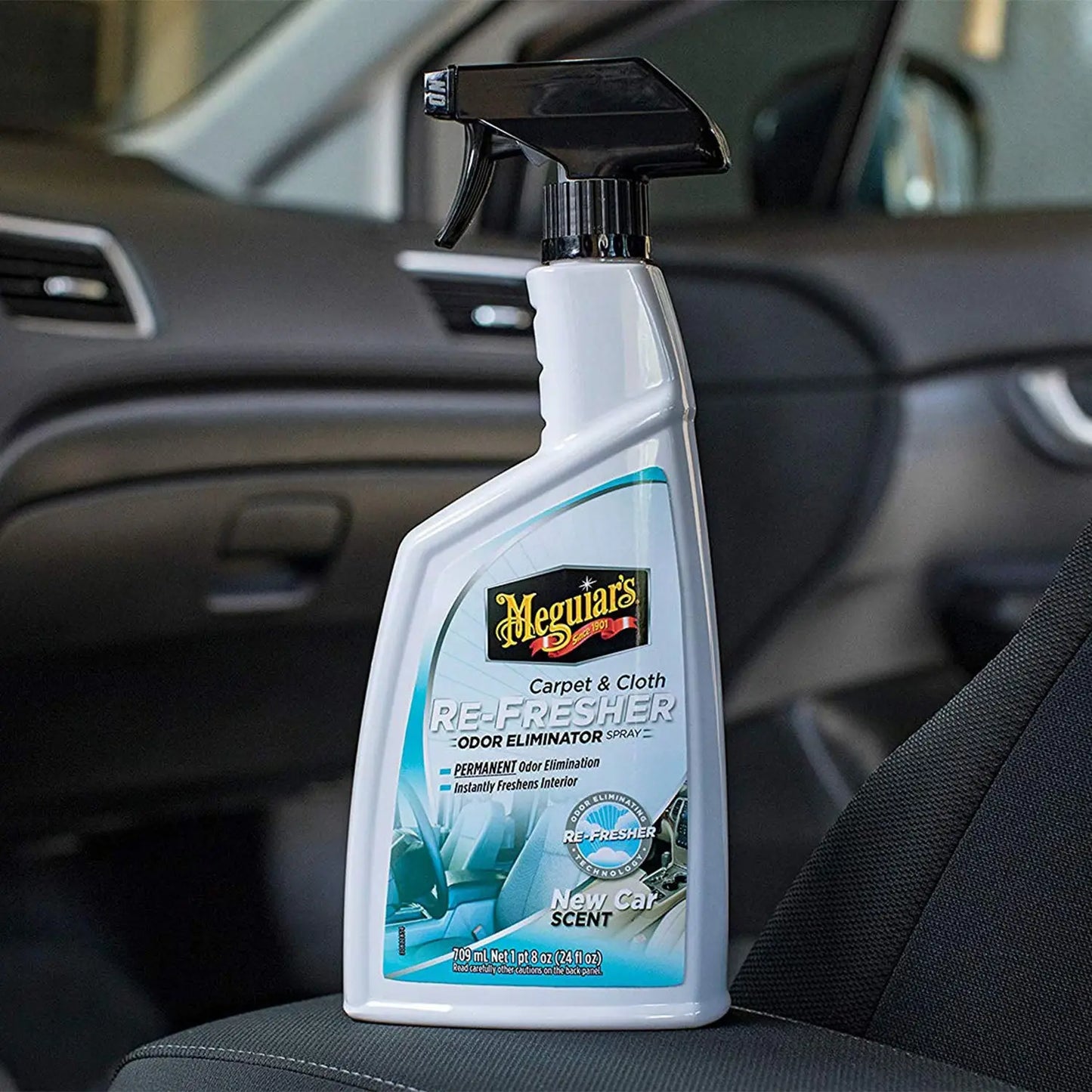 Odorizant Neutralizator Mirosuri Meguiar's Carpet and Fabric Re-Fresher Odor Eliminator, 709ml