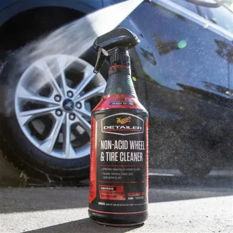 Solutie Curatare Jante Non-Acid Wheel & Tire Cleaner Meguiar's, 946ml