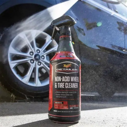 Solutie Curatare Jante Non-Acid Wheel & Tire Cleaner Meguiar's, 946ml