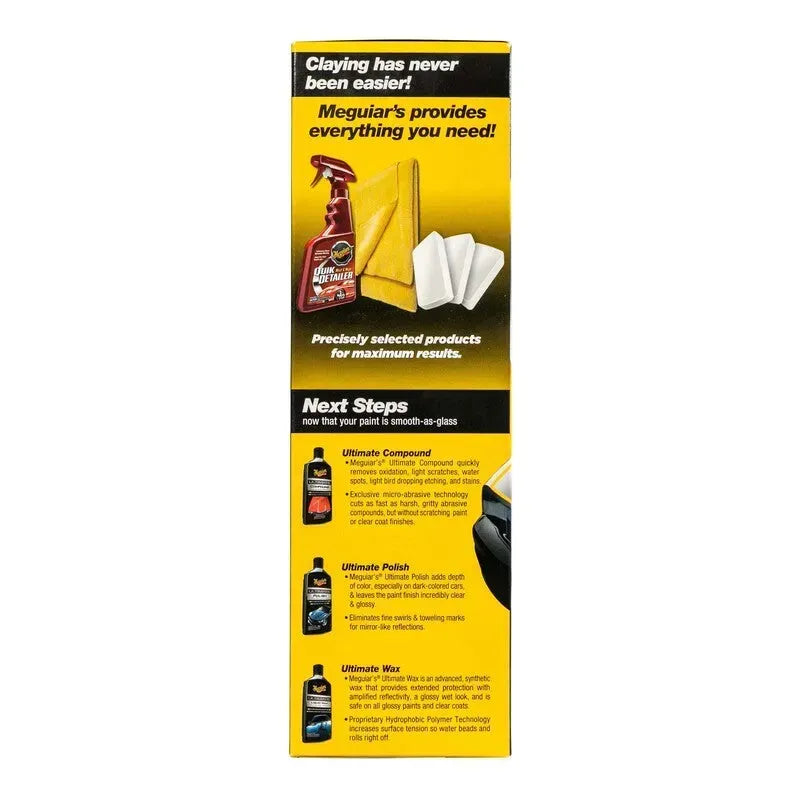 Kit Argila Decontaminare Vopsea Meguiar's Smooth Surface Clay Kit