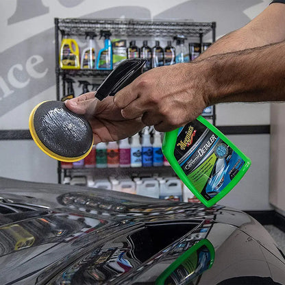 Набор для очистки кузова с эффектом керамики Meguiar's Hybrid Ceramic Quik Clay Kit