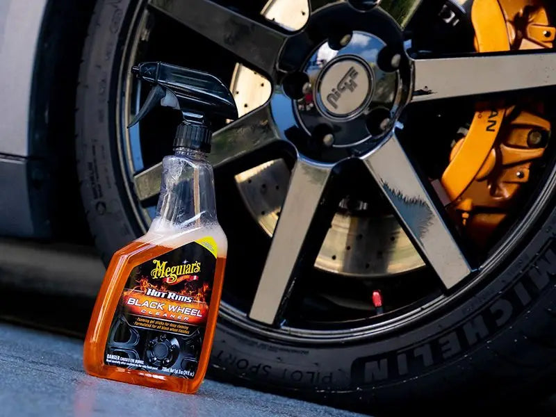 Solutie Curatare Jante Meguiar's Hot Rims Black Wheel Cleaner, 709ml