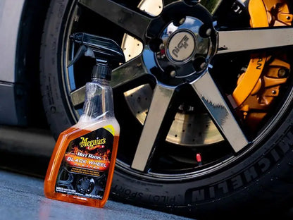 Solutie Curatare Jante Meguiar's Hot Rims Black Wheel Cleaner, 709ml