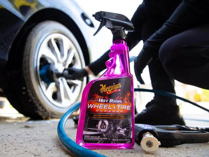 Solutie Curatare Jante Meguiar's Hot Rims Wheel and Tire Cleaner, 709ml