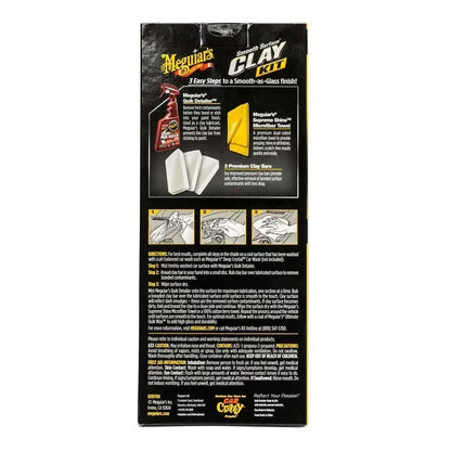 Kit Argila Decontaminare Vopsea Meguiar's Smooth Surface Clay Kit