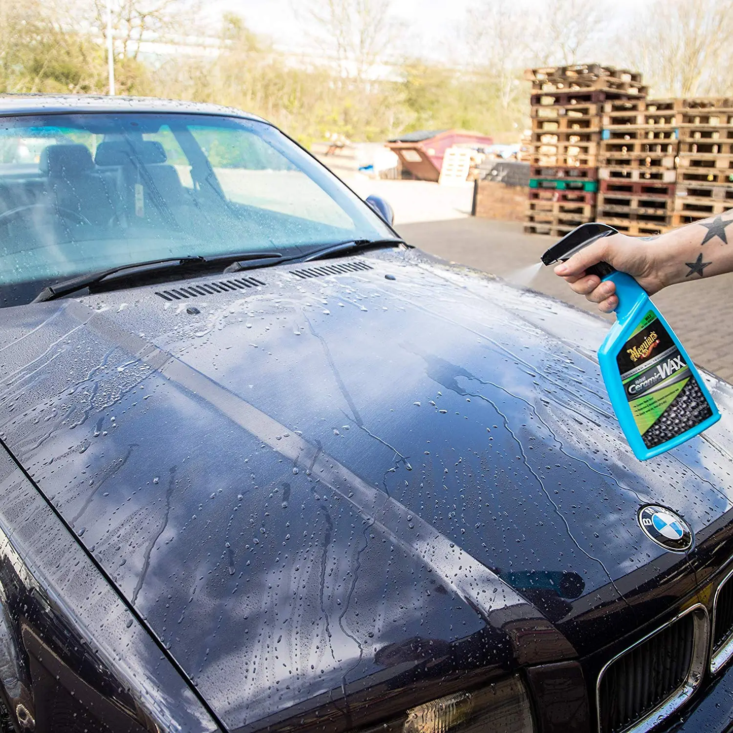 Ceara lichida Meguiar's Hybrid Ceramic Wax, 768ml