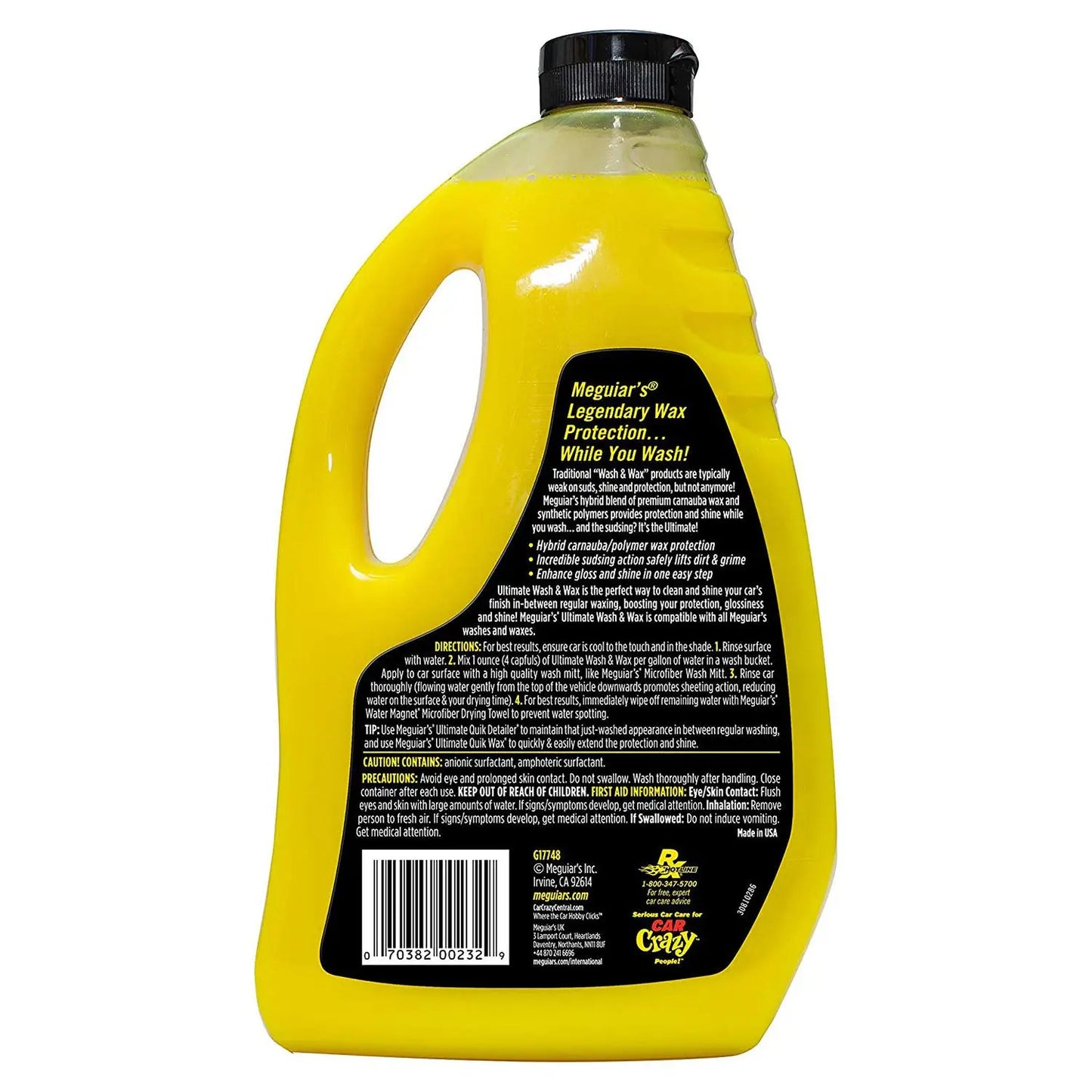Sampon Auto cu Ceara Meguiar's Ultimate Wash and Wax, 1.42L
