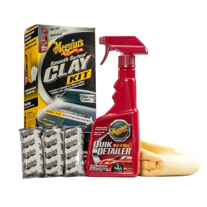 Kit Argila Decontaminare Vopsea Meguiar's Smooth Surface Clay Kit