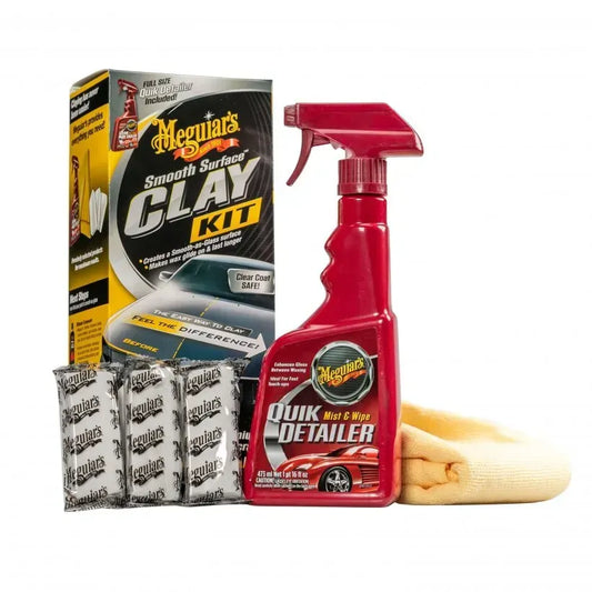 Kit Argila Decontaminare Vopsea Meguiar's Smooth Surface Clay Kit