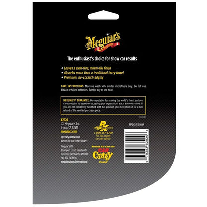 Set Prosoape Auto Meguiar's Supreme Shine Microfiber Towels, 40 x 60cm, 3 buc