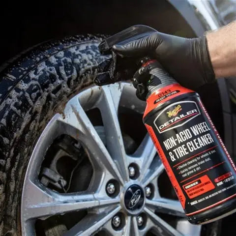 Solutie Curatare Jante Non-Acid Wheel & Tire Cleaner Meguiar's, 946ml