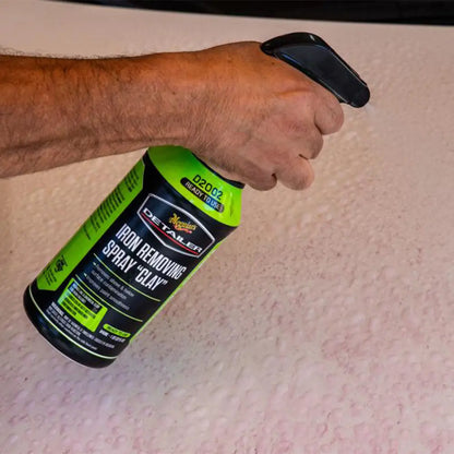Solutie Decontaminare Chimica Meguiar's Iron Removing Spray Clay, 946ml