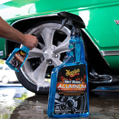 Solutie Curatare Jante Meguiar's Hot Rims Aluminum Wheel Cleaner, 709ml