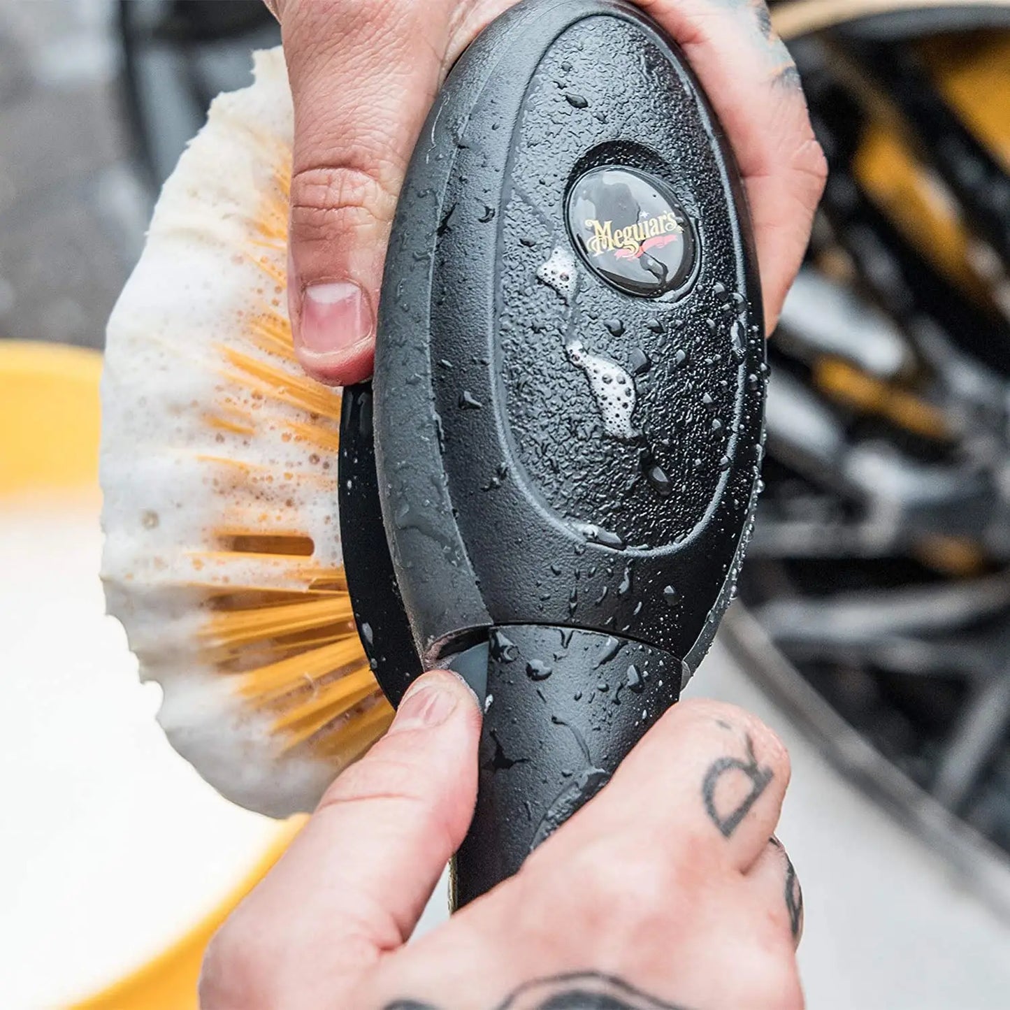 Perie Curatare Jante Meguiar's Versa-Angle Wheel Face Brush