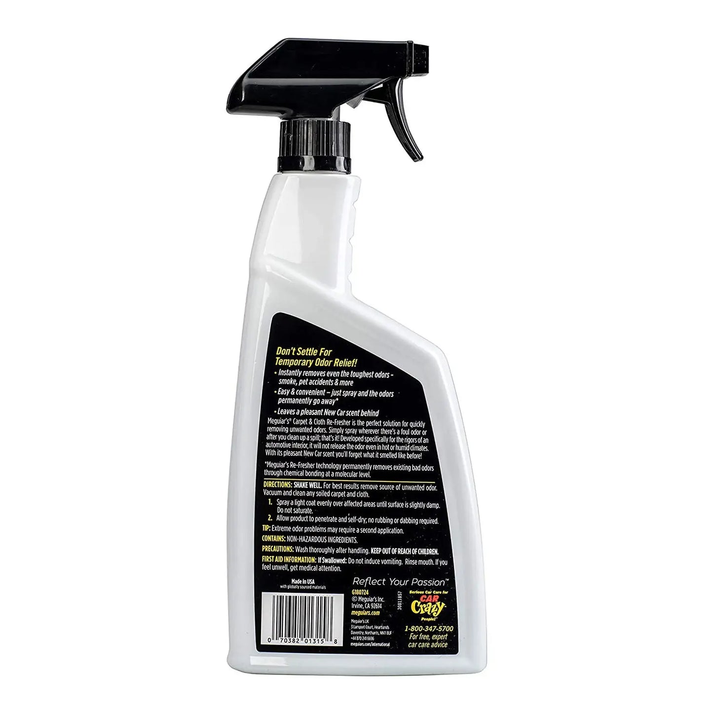 Odorizant Neutralizator Mirosuri Meguiar's Carpet and Fabric Re-Fresher Odor Eliminator, 709ml