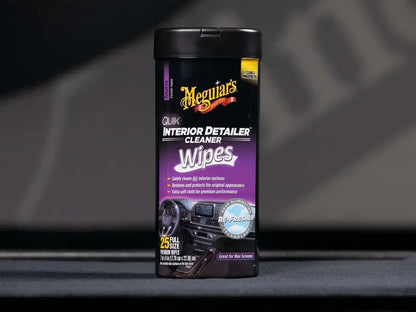 Servetele Curatare Interior Meguiar's Quik Interior Detailer Cleaner, 30 buc
