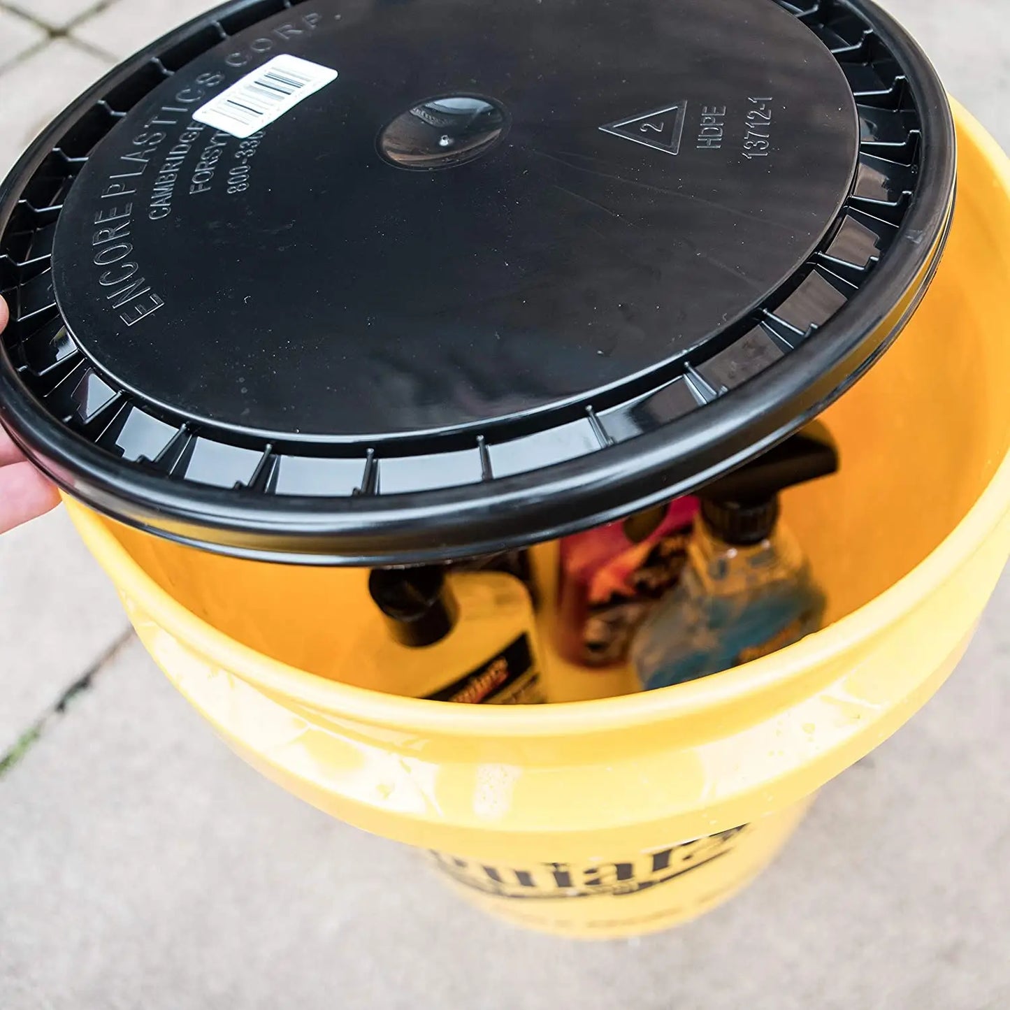 Capac Galeata Spalare Meguiar's Bucket Lid, Negru