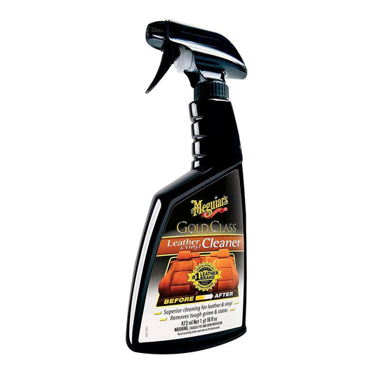Solutie Curatare Piele si Vinil Meguiar's Gold Class Leather and Vinyl Cleaner, 473ml