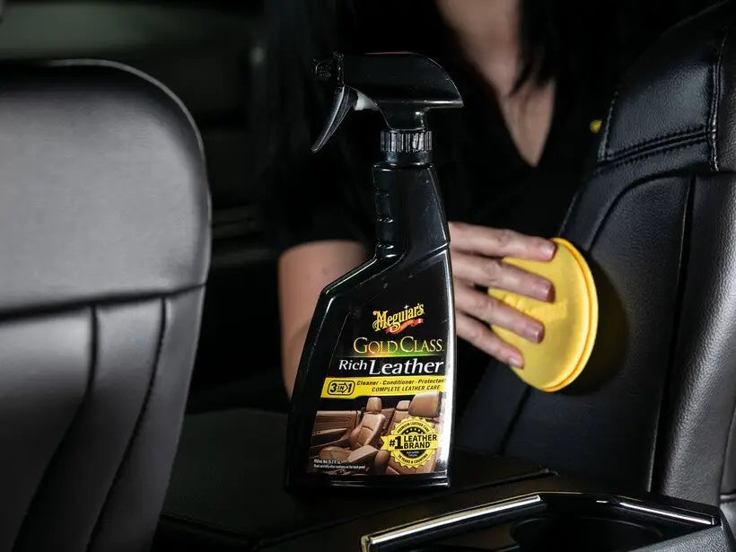 Solutie Curatare si Intretinere Piele Meguiar's Gold Class Rich Leather, 450ml